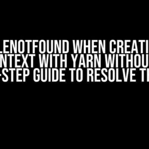 FileNotFound When Creating SparkContext with YARN without HDFS: A Step-by-Step Guide to Resolve the Error