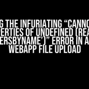 Solving the Infuriating “Cannot read properties of undefined (reading ‘getFoldersByName’)” Error in AppScript WebApp File Upload