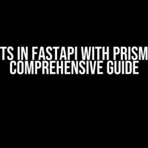 Unit Tests in FastAPI with Prisma ORM: A Comprehensive Guide